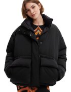 DESIGUAL Дамско яке Boro зимно черно
