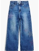 DESIGUAL Дънки с широк крачол и захабен ефект