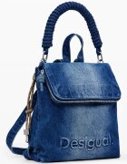 DESIGUAL Дънкова раница с релефно лого