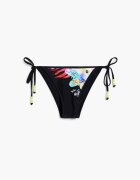 DESIGUAL Долна част на бикини с флорален принт Многоцветен