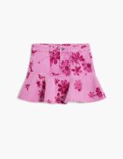DESIGUAL Къса флорална риза Розово