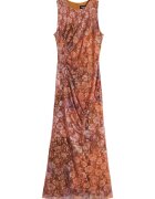 DESIGUAL Коктейлна рокля - оранжева