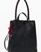 DESIGUAL Раница Disney от еко кожа Черен
