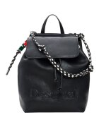 DESIGUAL Раница Half Logo Luena Mini 54742 Черен