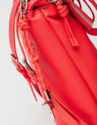 DESIGUAL Раница Hampton с допълнителна презрамка Яркорозово