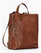 DESIGUAL Раница от еко кожа с бродерия