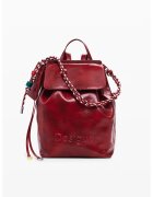 DESIGUAL Раница от еко кожа с релефно лого