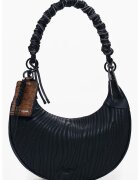 DESIGUAL Релефна чанта Crescent от еко кожа