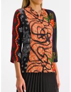 DESIGUAL Риза Jenica с шарка - Многоцветен