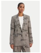 DESIGUAL Сако 55% полиестер 45% вискоза кафяво Кафяв