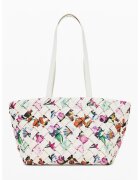 DESIGUAL Шопинг чанта Éclat от еко кожа със сплетен ефект