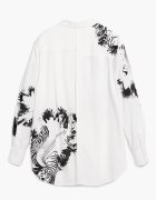DESIGUAL Свободна риза с принт