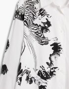DESIGUAL Свободна риза с принт