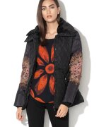 DESIGUAL Зимно ватирано яке Aggu с отделящ се еко пух