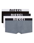 Diesel Боксерки Damien - 3 чифта - Бял/Черен/Сив