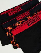 Diesel Боксерки Damien 3 чифта Червен/Черен