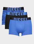 Diesel Боксерки Damien - 3 чифта Пастелносин/Черен