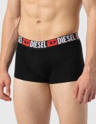 Diesel Боксерки Damien с лого на талията - 3 чифта Бял/Черен/Сив