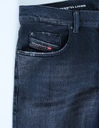 Diesel Дънки 2019 D-Strukt Избеляло черно