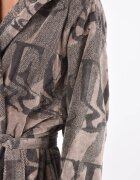 Diesel Халат унисекс Памук Сив Сив