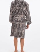 Diesel Халат унисекс Памук Сив Сив