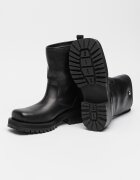 Diesel Кожени боти Texan Черен