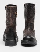 Diesel Кожени ботуши до глезена Hammer Тъмнокафяв