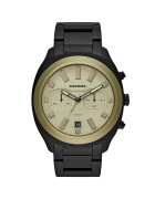 Diesel Мъжки часовник Tumbler 1052860095 - Черен