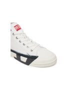 Diesel Мъжки спортни обувки - Y03505PR012 - Дизел - Текстил - Бял - Бял