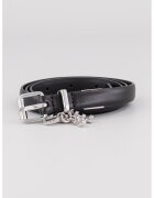 Diesel Тънък кожен колан Charm