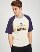 Diesel Цветна тениска с реглан ръкави