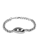 Diesel Унисекс гривна от неръждаема стомана с лого