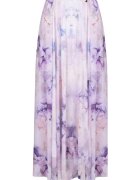 DiKa Maxi Skirt With Floral Pattern - Виолетов