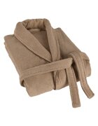 Dilios Халат за баня Havana Unisex 550 GSM 100% памук Zero Twist Бежов