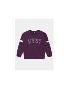 DKNY Блуза за момиче - 303049287 - Памук - Лилава