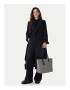 DKNY Чанта модел Bk Logo-Bk XLB - екологична - черна