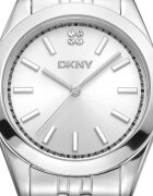 DKNY Часовник Nolita Midi от неръждаема стомана Сребрист