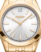 DKNY Часовник Nolita Midi от неръждаема стомана Златист