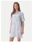 DKNY Дамска пижама - нощница - синьо - полиестер