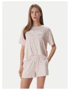 DKNY Дамска пижама полиестер розова