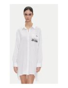 DKNY Дамска риза - модел -YI30048 - памук и вискоза - бяла