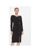 DKNY Дамска рокля - 303599942 - Полиестер/Рециклиран полиестер - 34 EU - Черна