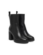 DKNY Дамски боти - естествена кожа - цвят - с ток