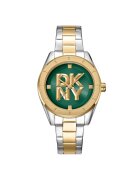 DKNY Дамски часовник DK1L016M0095 34мм стомана - златна каишка