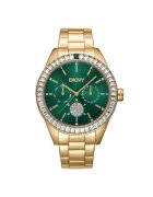 DKNY Дамски часовник DK1L027M0055 златист 40мм стомана