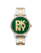 DKNY Дамски часовник DK1L035M0085 36мм стомана - златна каишка