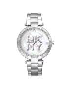 DKNY Дамски часовник DK1L041M0045 - корпус 38 мм - стоманена каишка - 5 ATM