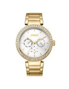 DKNY Дамски часовник DK1L044M0055 - стомана - 40мм - златист - кварцов механизъм - водоустойчив 5 ATM