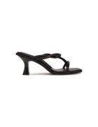 DKNY Дамски джапанки K1533958 - Еко кожа - Черни