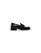 DKNY Дамски мокасини 303591847 - Естествена кожа - Черни